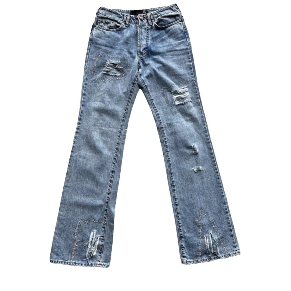 Just Cavalli Blue Flare & Wide Leg Jeans
